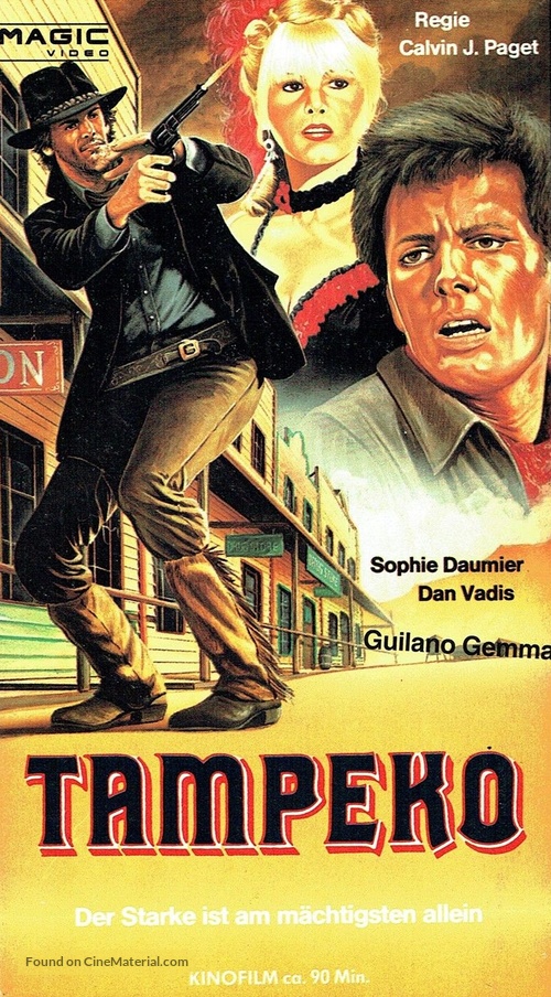 Per pochi dollari ancora - German VHS movie cover