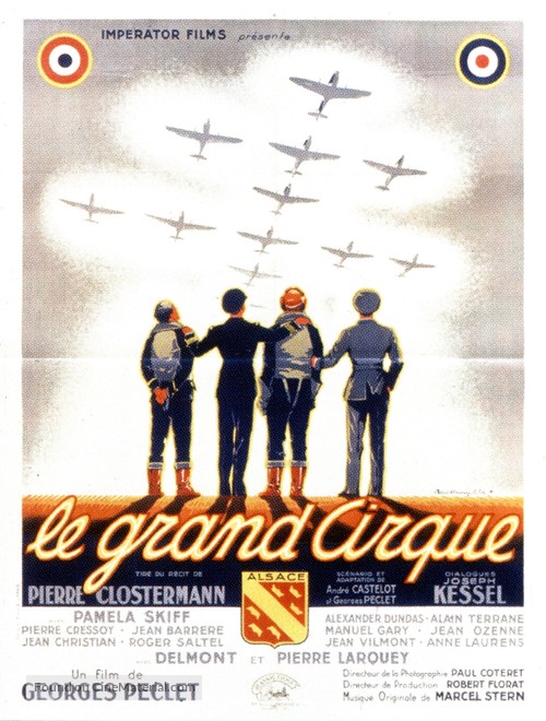 Le grand cirque - French Movie Poster