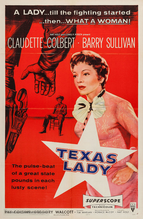 Texas Lady - Movie Poster