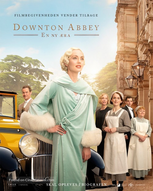 Downton Abbey: A New Era - Danish Movie Poster
