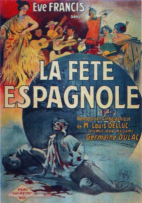 La f&ecirc;te espagnole - French Movie Poster