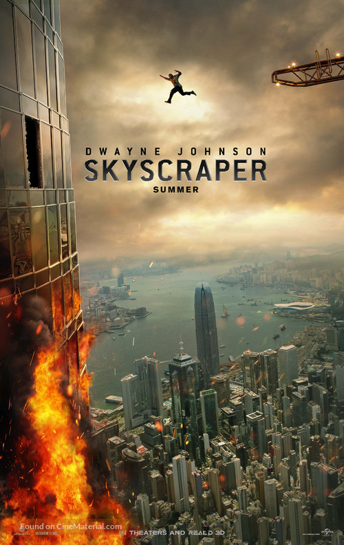 Skyscraper - Teaser movie poster