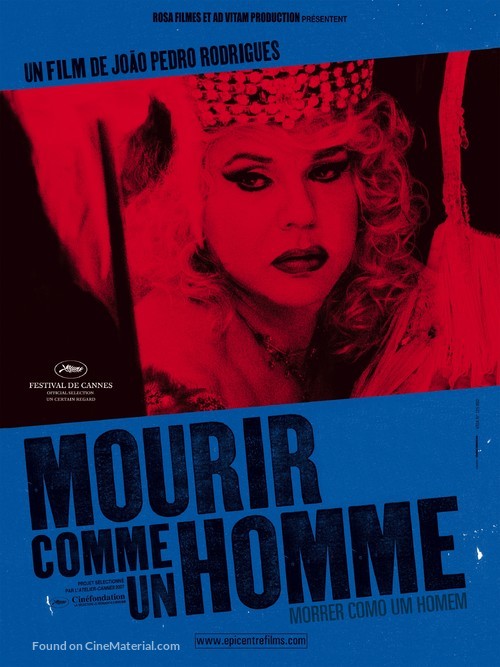 Morrer Como Um Homem - French Movie Poster