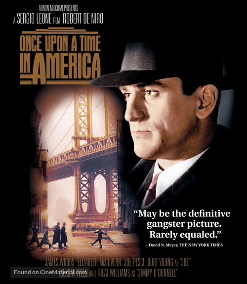 Once Upon a Time in America - Blu-Ray movie cover