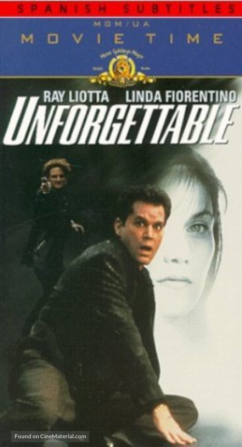 Unforgettable - VHS movie cover