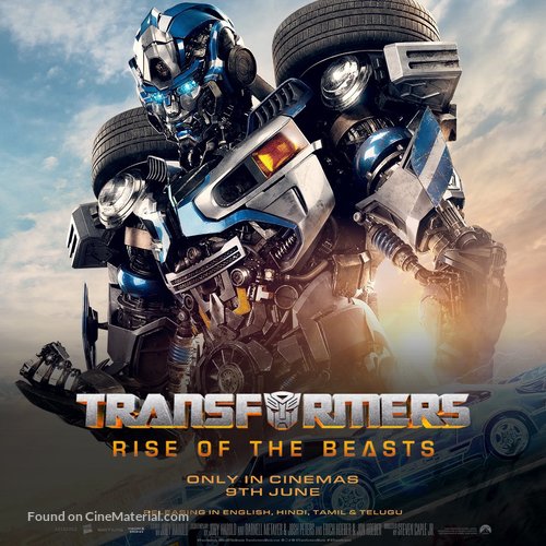 Transformers: Rise of the Beasts - Indian Movie Poster