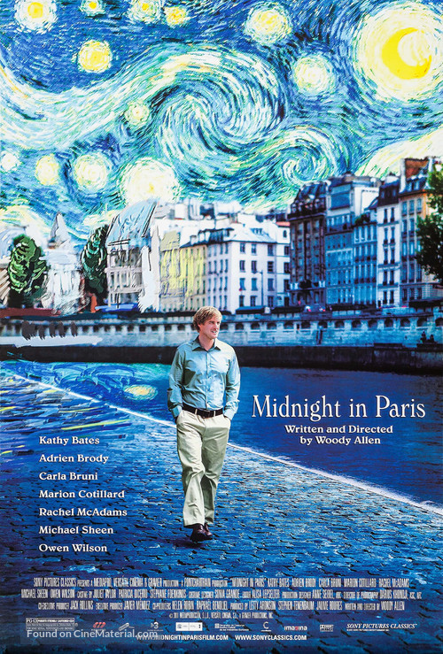 Midnight in Paris - Movie Poster