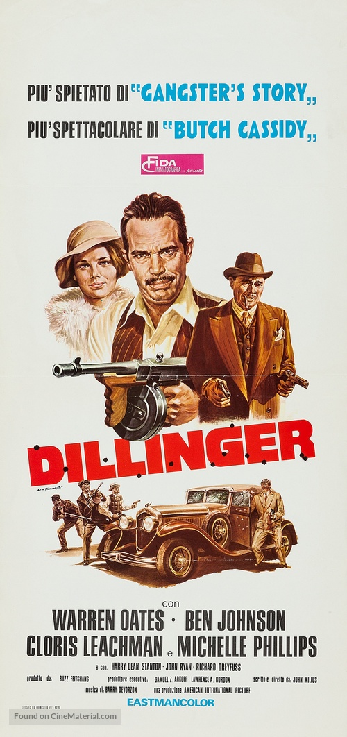 Dillinger - Italian Movie Poster