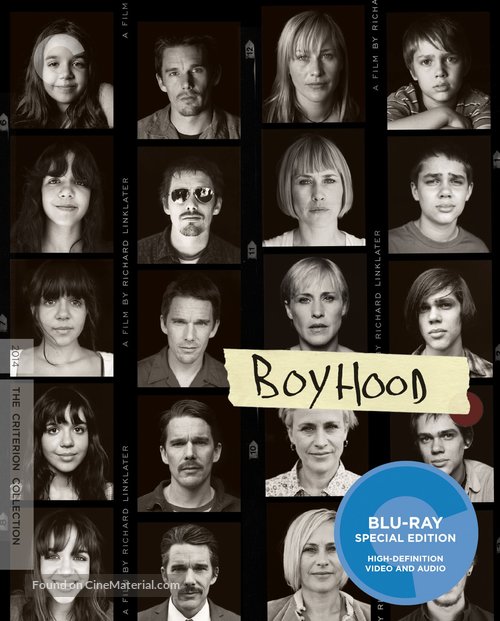 Boyhood - Blu-Ray movie cover