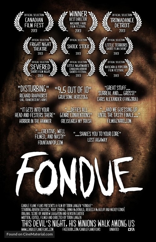 Fondue - Canadian Movie Poster