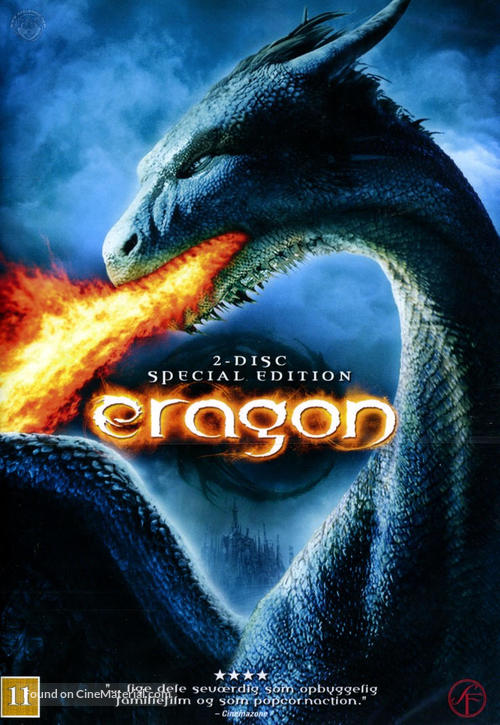 Eragon - Danish DVD movie cover