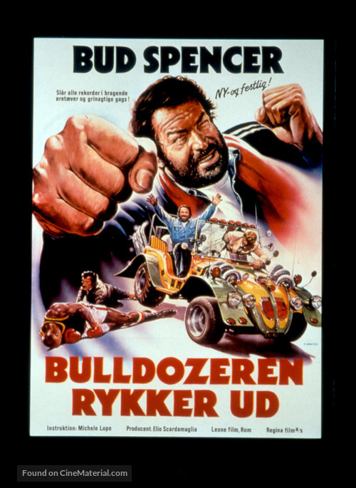 Lo Chiamavano Bulldozer - Dutch Movie Cover