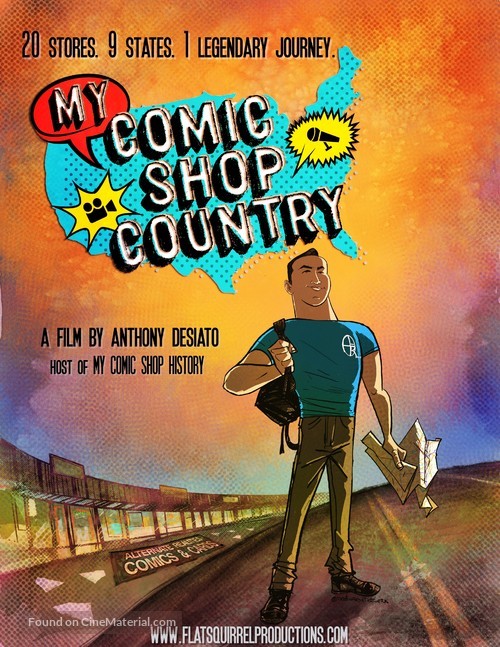 My Comic Shop Country - Movie Poster