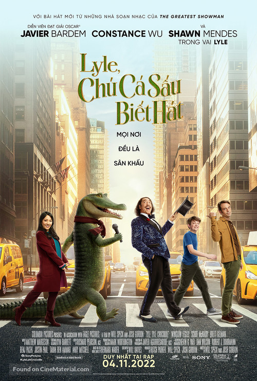 Lyle, Lyle, Crocodile - Vietnamese Movie Poster