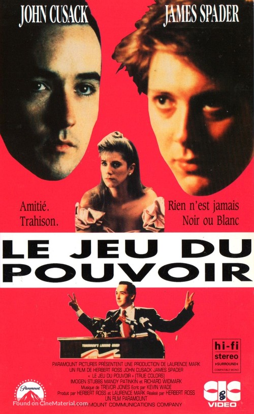 True Colors - French VHS movie cover