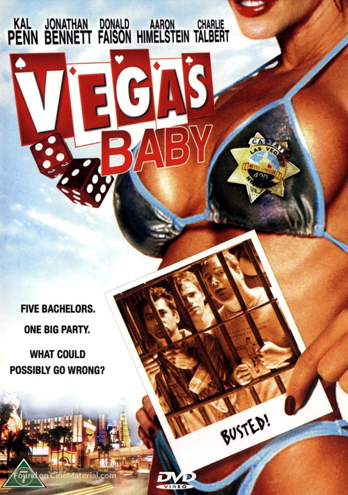 Bachelor Party Vegas - Danish DVD movie cover
