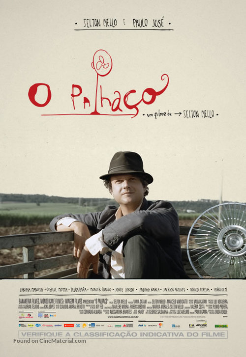 O Palha&ccedil;o - Brazilian Movie Poster