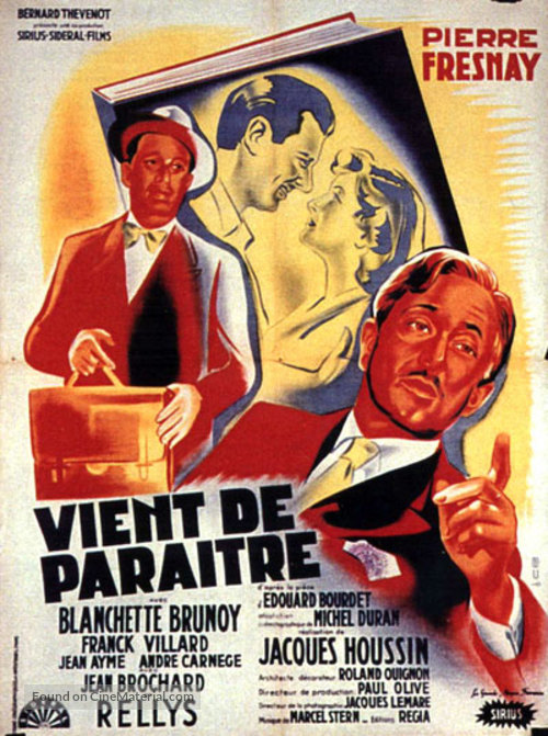 Vient de para&icirc;tre - French Movie Poster