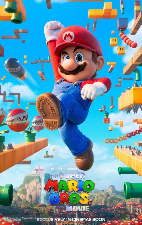 The Super Mario Bros. Movie - British Movie Poster