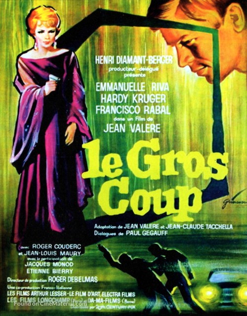 Le gros coup - French Movie Poster