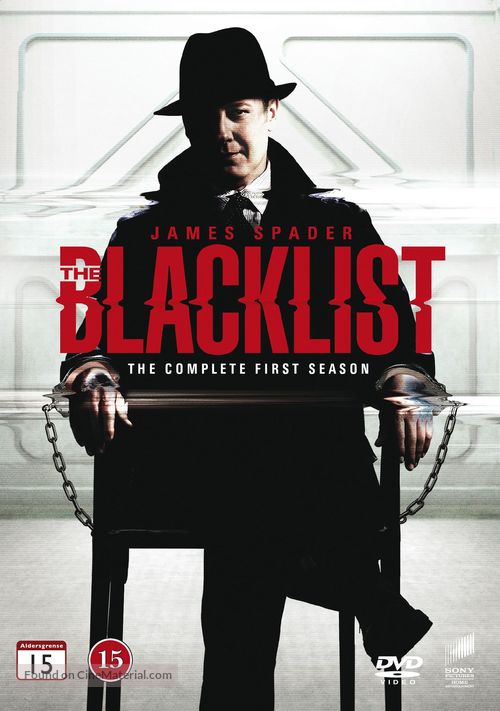 &quot;The Blacklist&quot; - Danish DVD movie cover