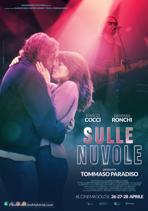 Sulle nuvole - Italian Movie Poster