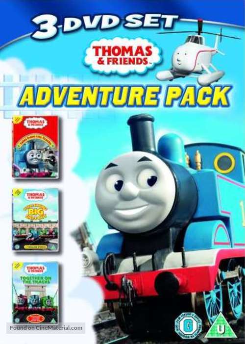 &quot;Thomas the Tank Engine &amp; Friends&quot; - British DVD movie cover