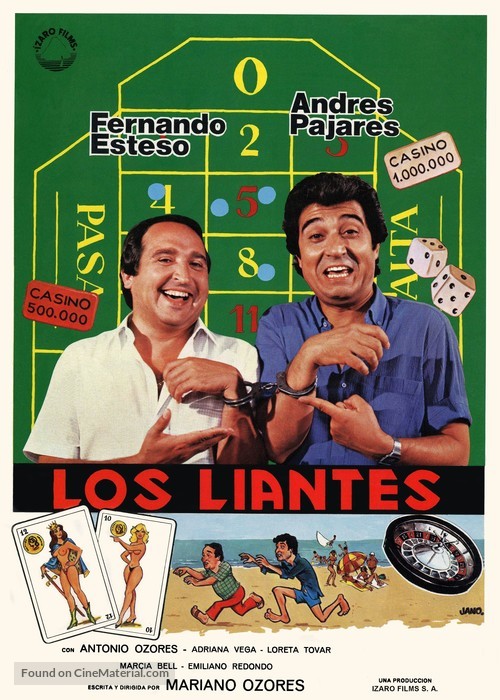 Liantes, Los - Spanish Movie Poster