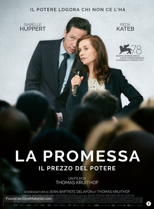 Les promesses - Italian Movie Poster