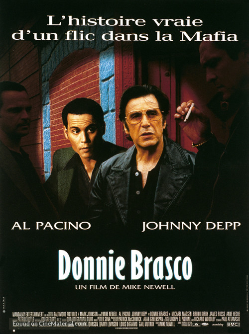 Donnie Brasco - French Movie Poster