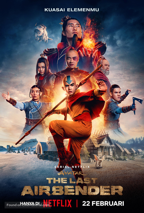 &quot;Avatar: The Last Airbender&quot; - Indonesian Movie Poster