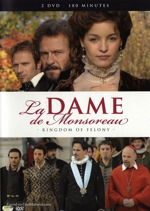 La dame de Monsoreau - Dutch DVD movie cover
