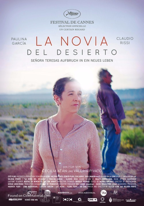 La Novia del Desierto - Swiss Movie Poster