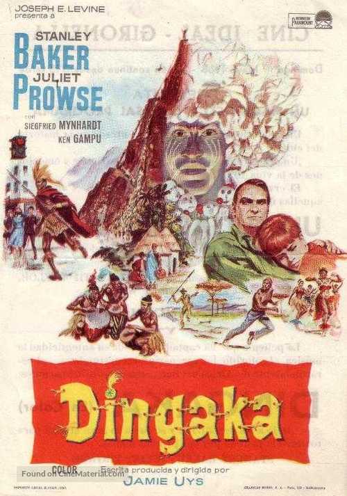 Dingaka - Spanish Movie Poster