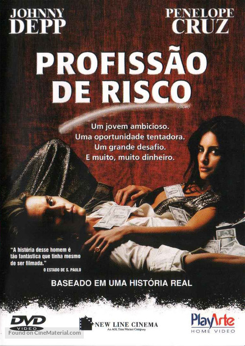 Blow - Brazilian DVD movie cover