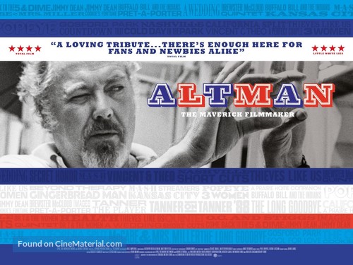 Altman - British Movie Poster