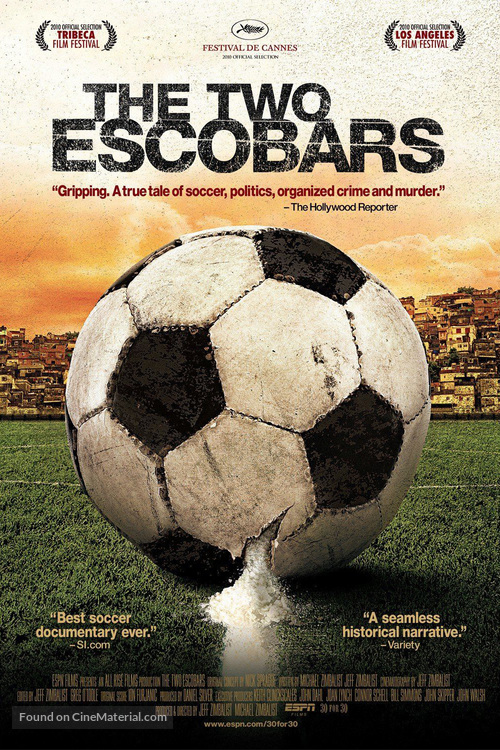 The Two Escobars - Movie Poster
