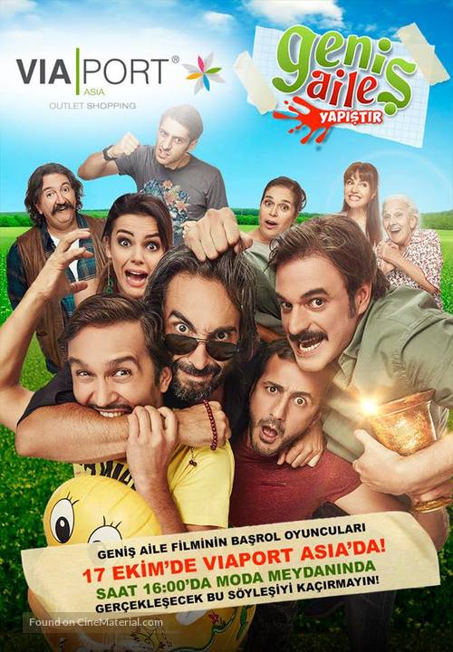 Genis Aile: Yapistir - Turkish Movie Poster