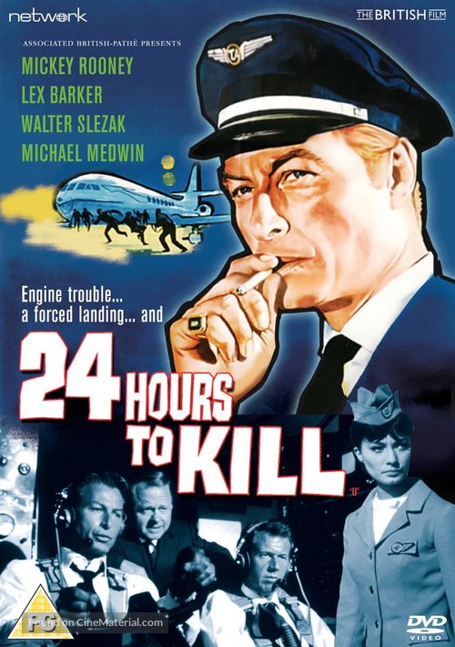 Twenty-Four Hours to Kill - British DVD movie cover