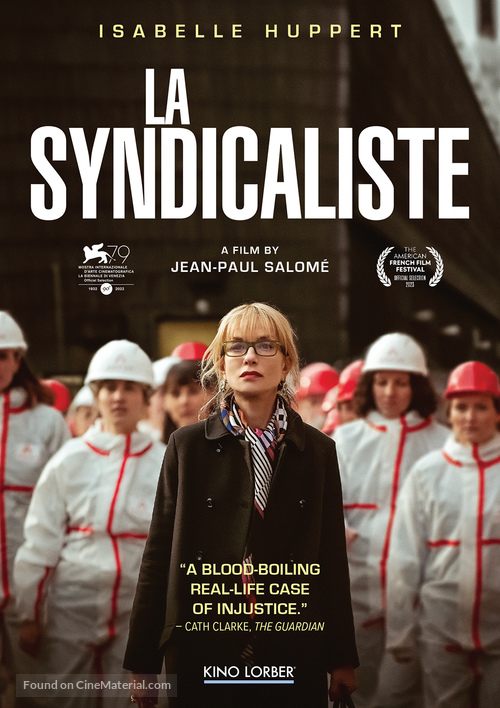 La syndicaliste - DVD movie cover