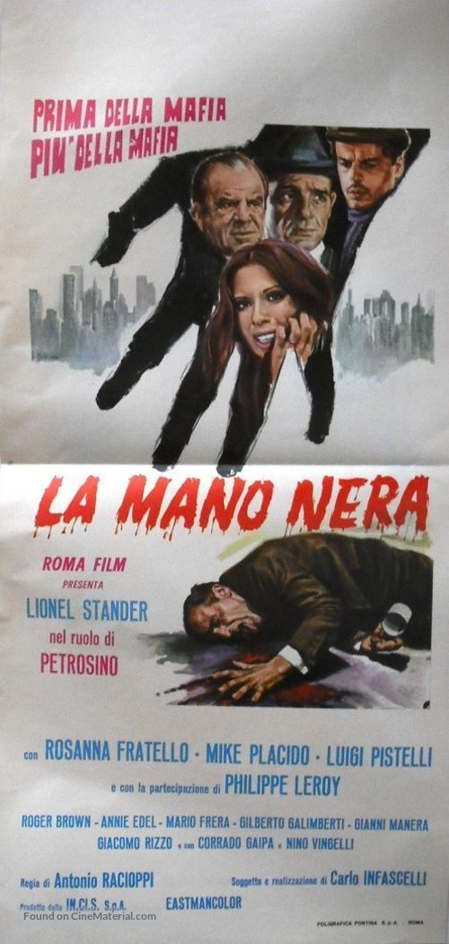 La mano nera - prima della mafia, pi&ugrave; della mafia - Italian Movie Poster
