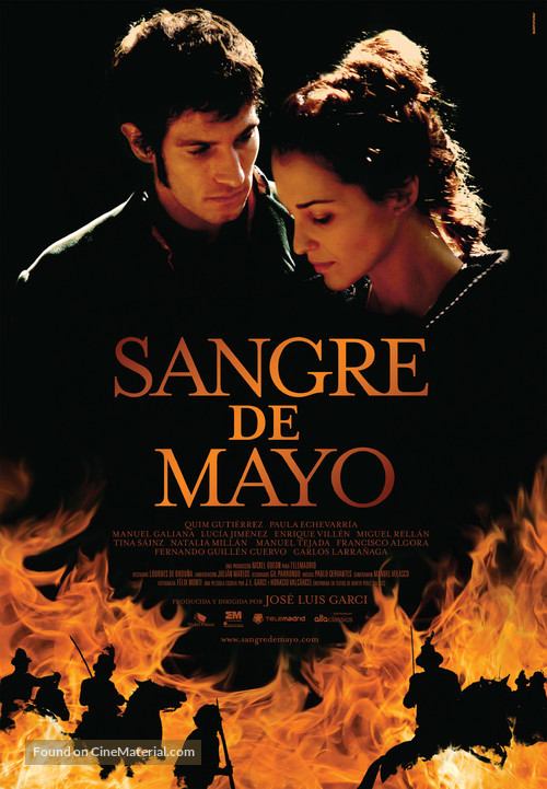 Sangre de mayo - Spanish Movie Poster