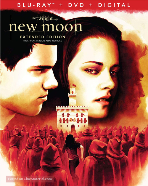 The Twilight Saga: New Moon - Blu-Ray movie cover