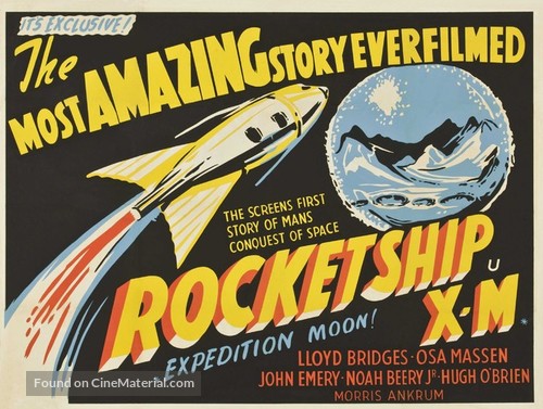 Rocketship X-M - British Movie Poster