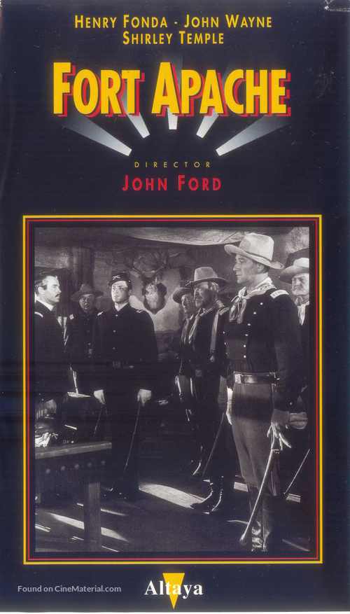 Fort Apache - VHS movie cover