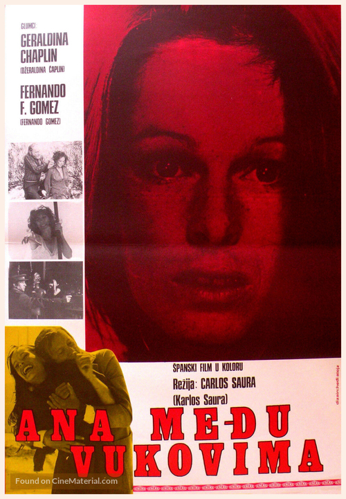 Ana y los lobos - Yugoslav Movie Poster