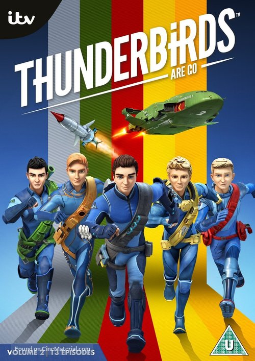 &quot;Thunderbirds Are Go&quot; - British DVD movie cover