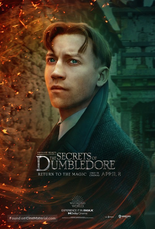 Fantastic Beasts: The Secrets of Dumbledore - British Movie Poster