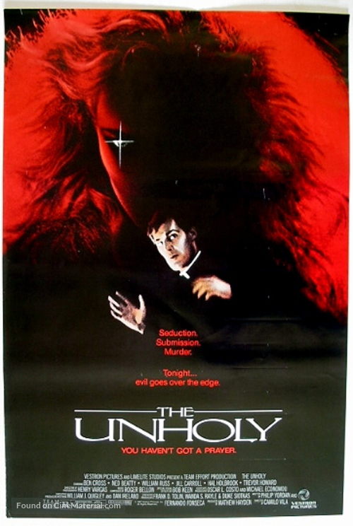 The Unholy - Swedish Movie Poster