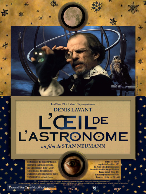 L&#039;oeil de l&#039;astronome - French Movie Poster